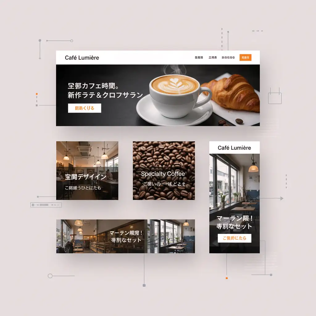 バナーのデザイン例