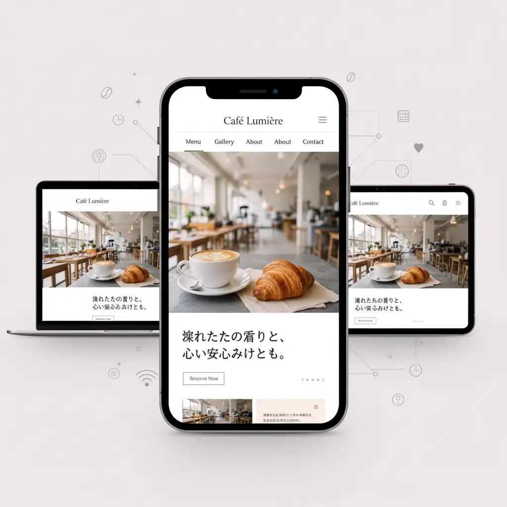 サイトのデザイン例